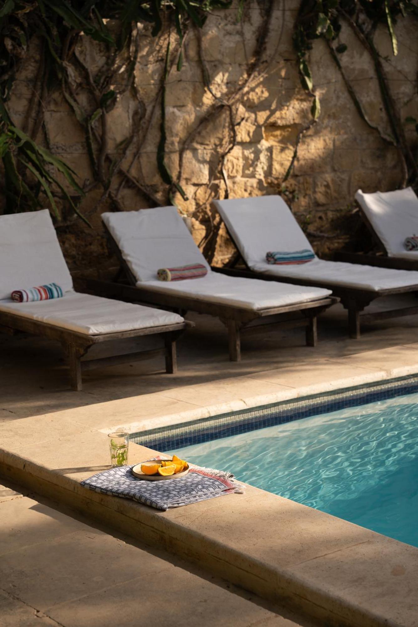 Casa San Rocco - Luxurious Grand 18Th C. Palace With Gardens & Pool Ghaxaq Exterior photo